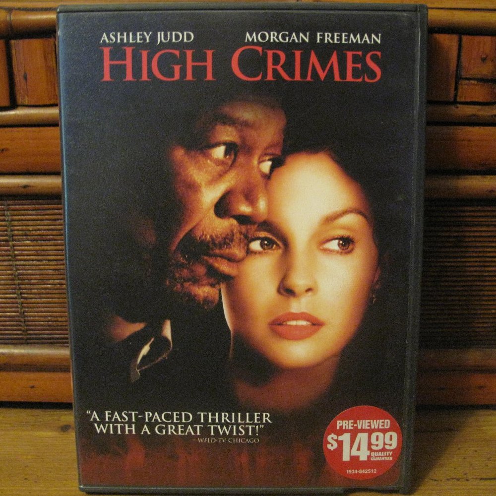 High Crimes DVD and Case